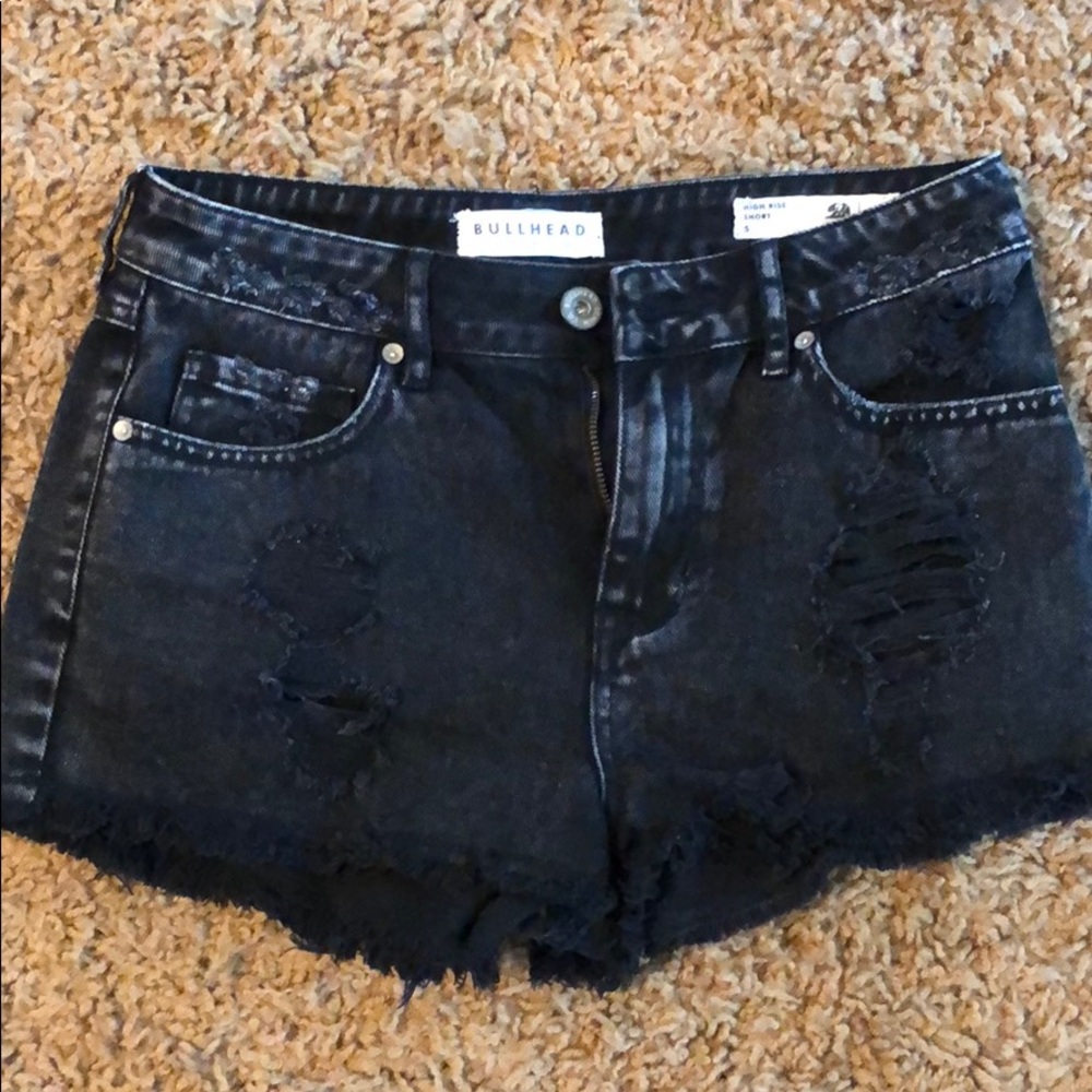 High rise shorts